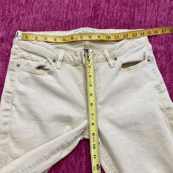 Lucky Brand Lolita Crop Jeans Yellow Size 8/29 - Picture 8 of 12
